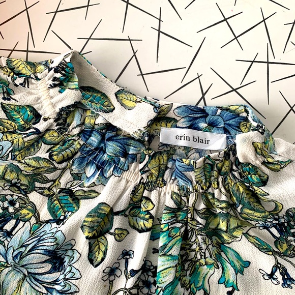 ERIN BLAIR floral tank blouse - Picture 2 of 7